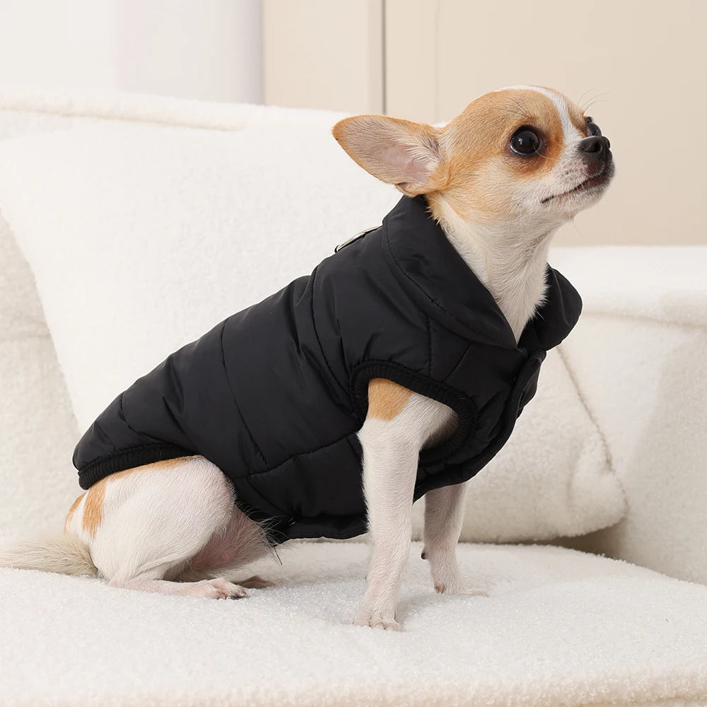 Waterproof Dog Coat Winter Fleece Clothes For Small Dogs Cats Thick Puppy Jacket Pet Vest Chihuahua Yorkshire Costume Overalls